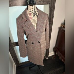 Philosophy Elegant Plaid Jacket